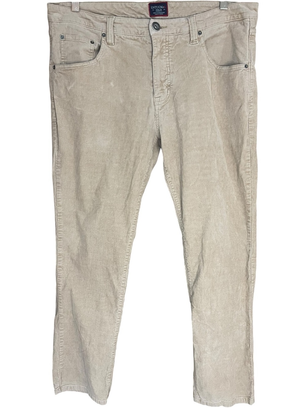 UNTUCKit Christow Cord Pant Corduroy Pants Tan